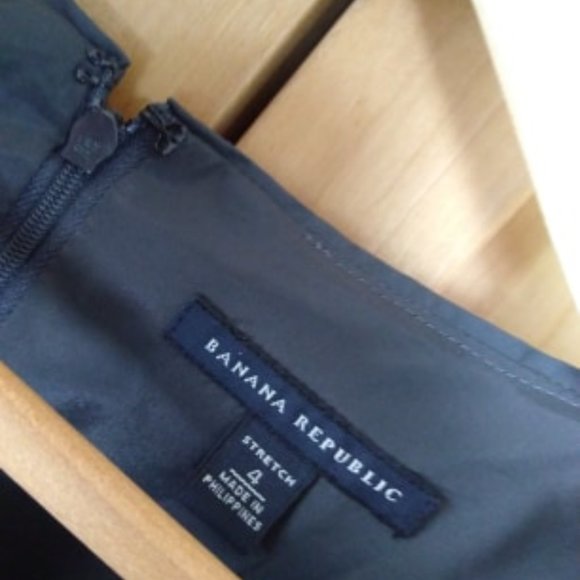Banana Republic Dress Stretch Sz 4 - Picture 3 of 4